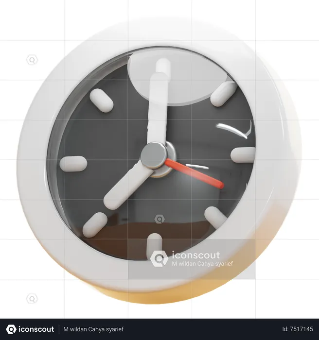 Relógio de parede  3D Icon