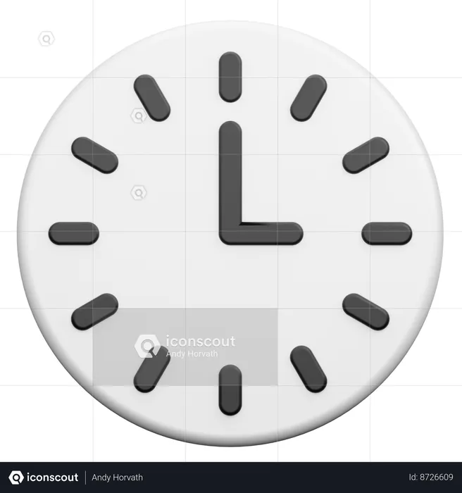 Reloj  3D Icon