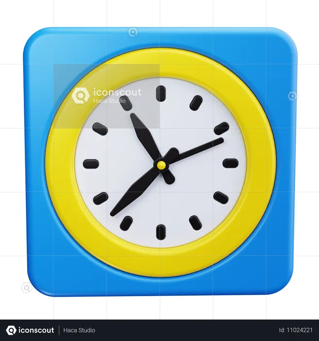 Reloj  3D Icon