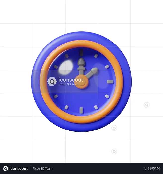 Reloj  3D Illustration