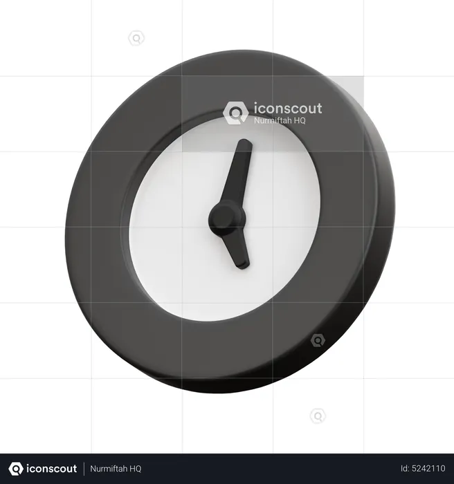 Reloj  3D Icon