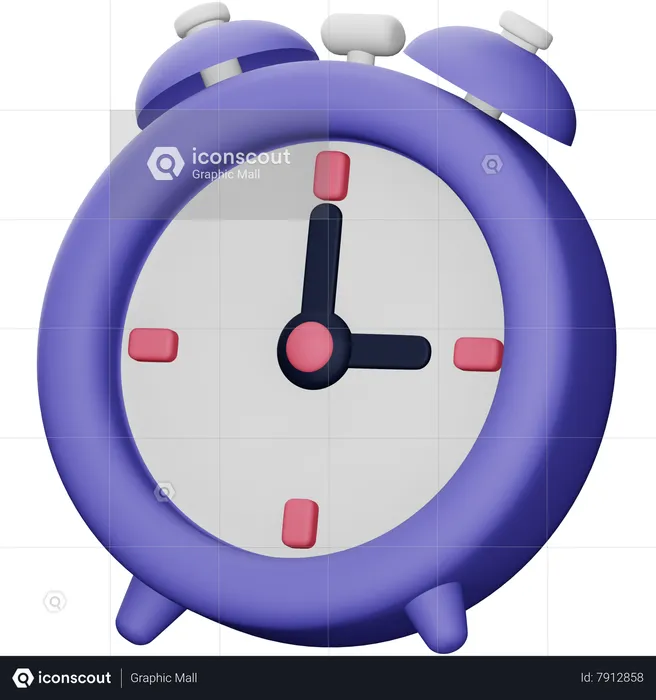 Reloj  3D Icon