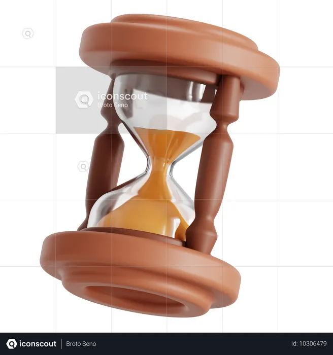 Reloj de arena  3D Icon