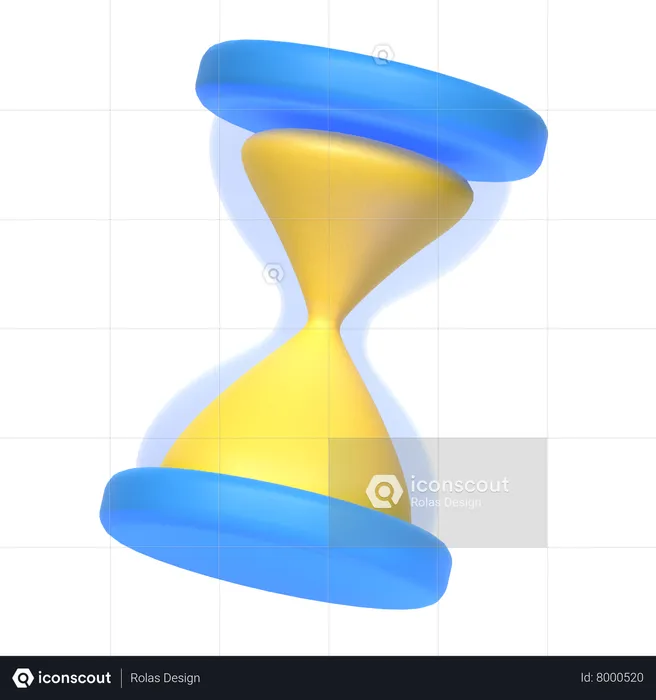 Reloj de arena  3D Icon