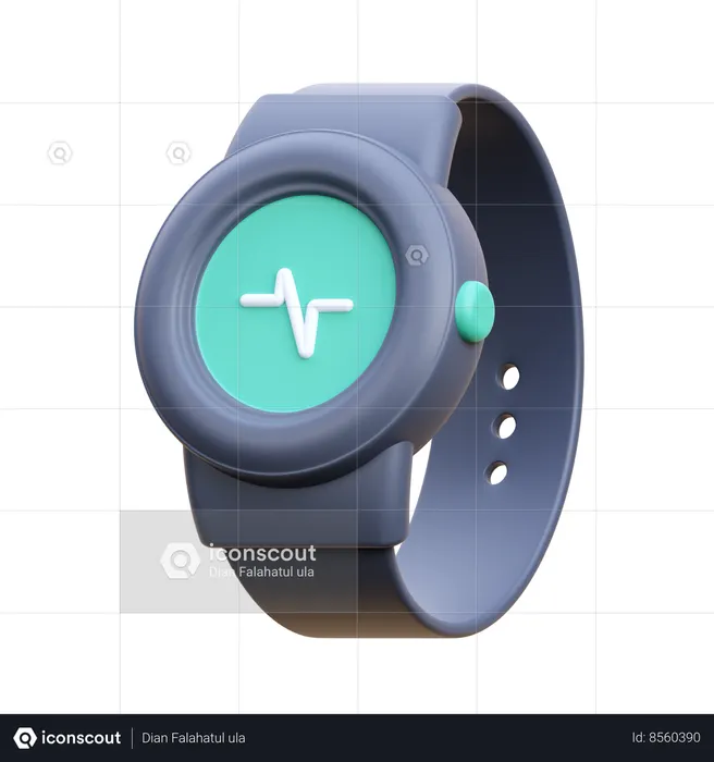 Reloj inteligente  3D Icon