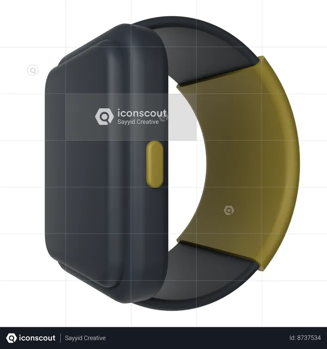 Reloj inteligente  3D Icon