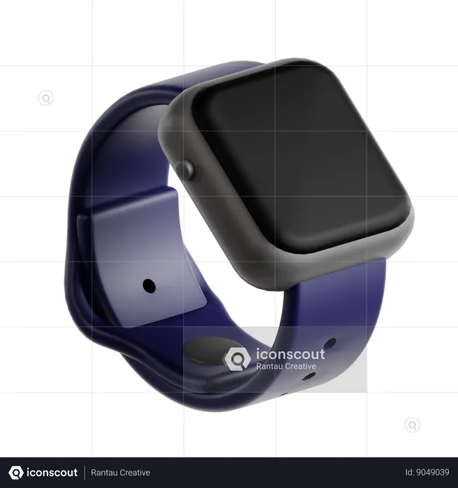 Reloj inteligente  3D Icon