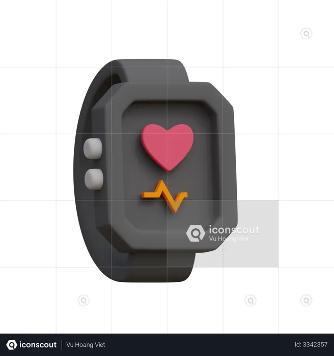 Reloj inteligente  3D Illustration