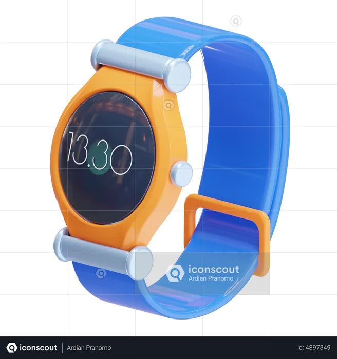 Reloj inteligente  3D Icon