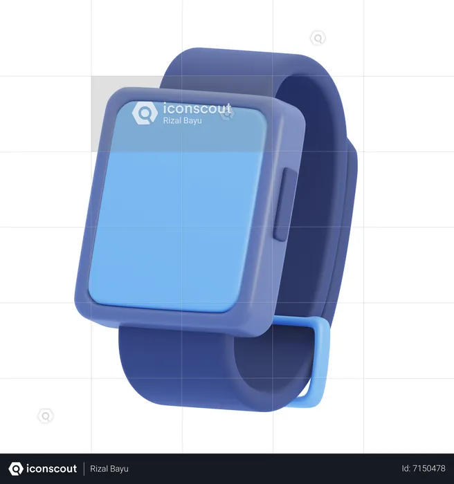 Reloj inteligente  3D Icon