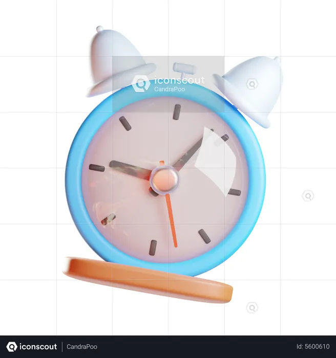 Reloj redondo  3D Icon