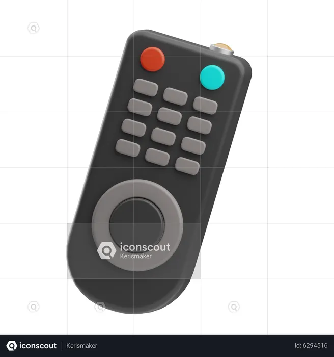 Remote Control  3D Icon