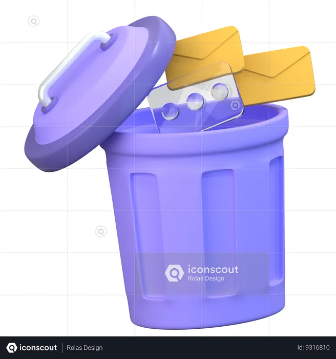 Remove  3D Icon