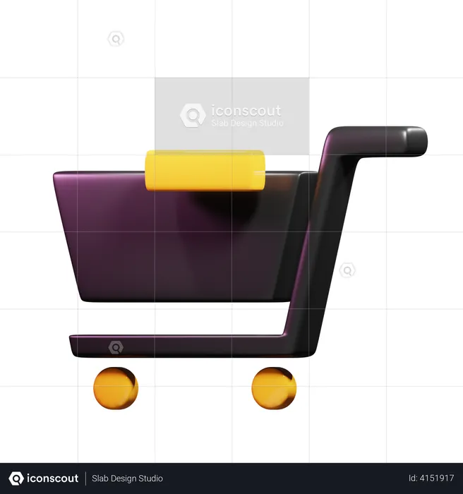 Remove From Cart  3D Illustration