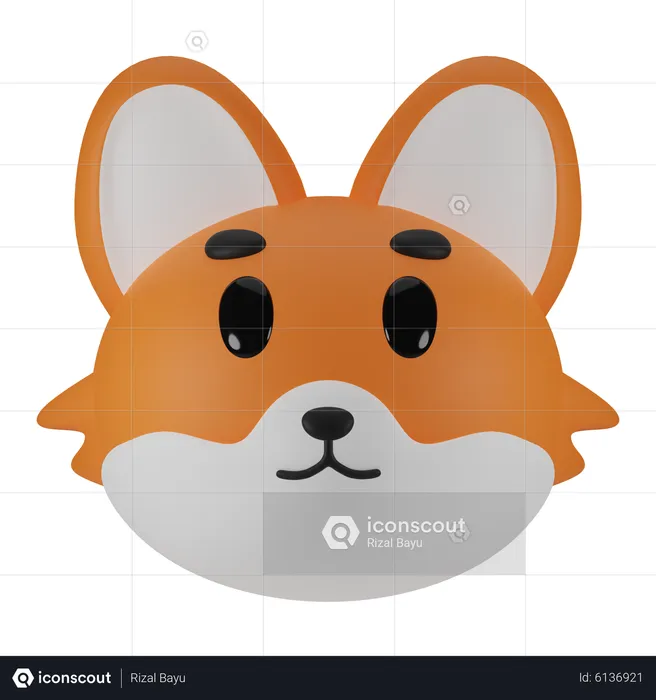 Renard  3D Icon