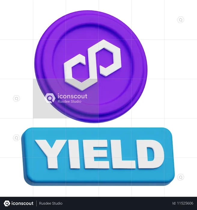 Rendimento do polígono  3D Icon