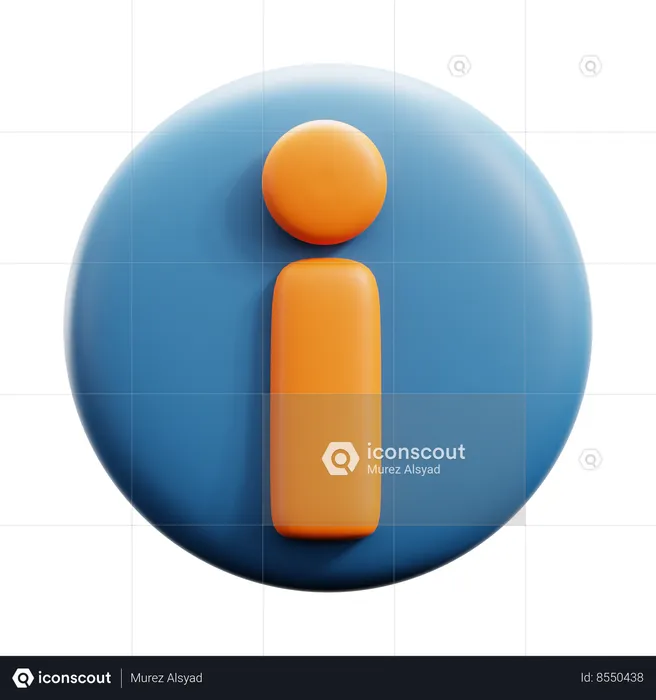 Information  3D Icon