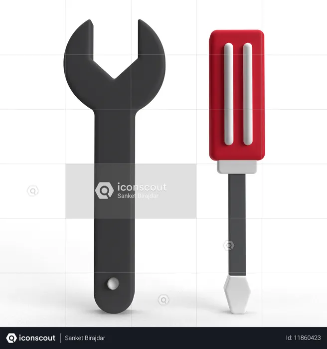 수리하다  3D Icon