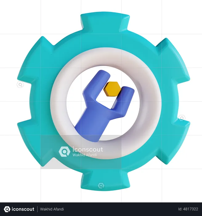 Repair  3D Icon