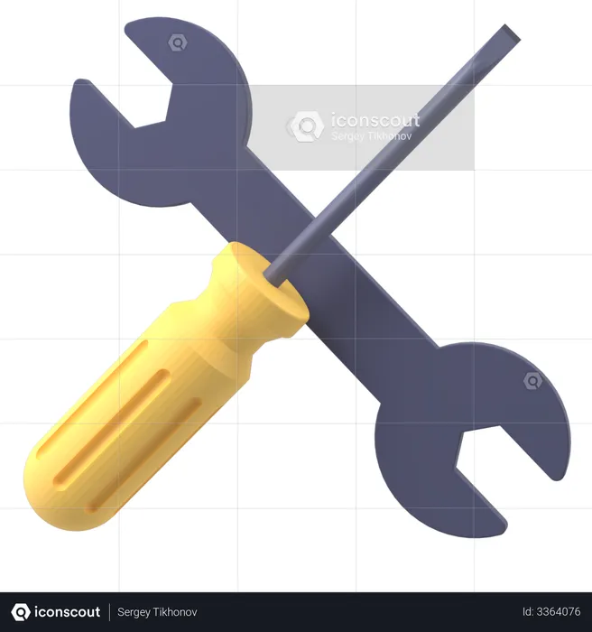 Repair Tool  3D Illustration