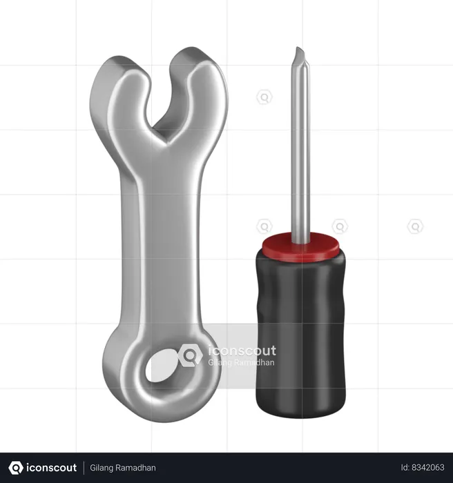 Repairing Toll  3D Icon