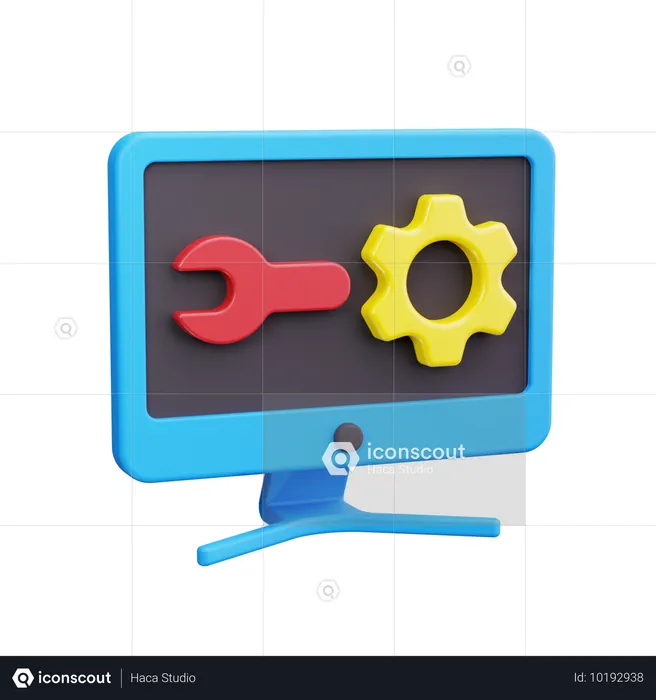 Reparar  3D Icon