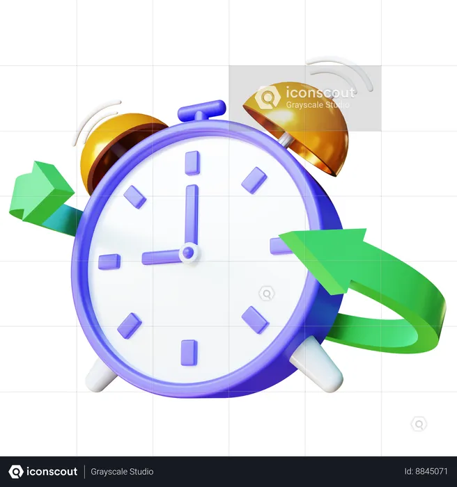 Repetir alarma  3D Icon