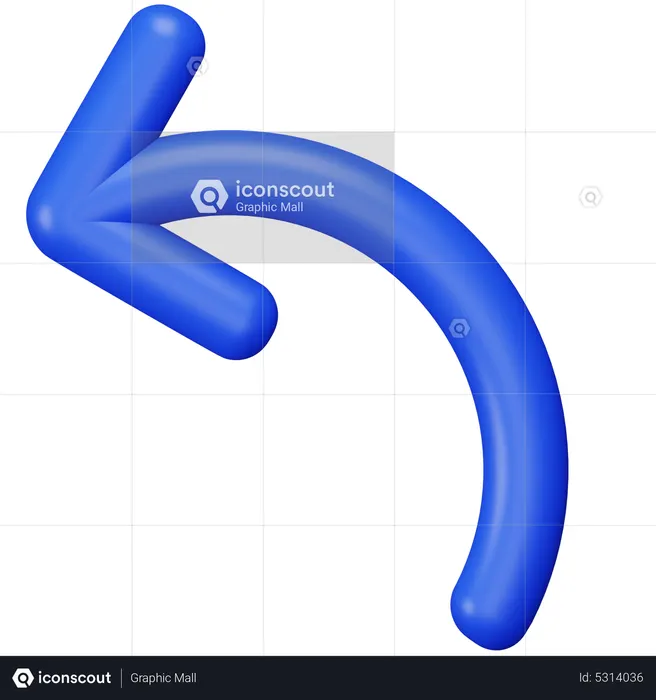 Reply  3D Icon