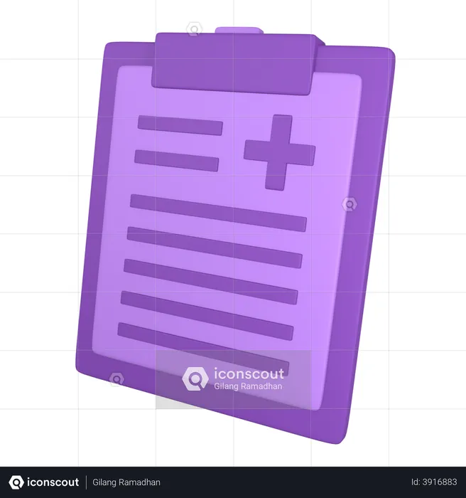 Conception d'icône 3d violet bloc-notes vide sur fond 6787196 Art