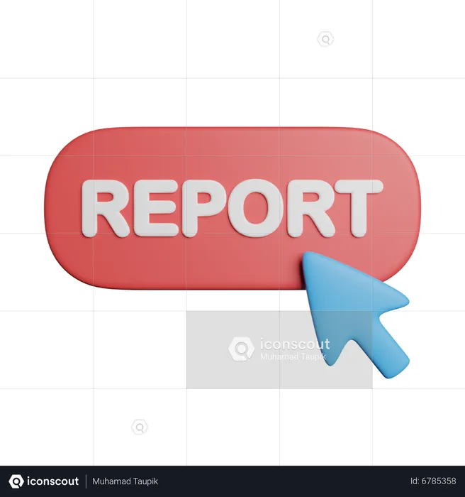 Report  3D Icon