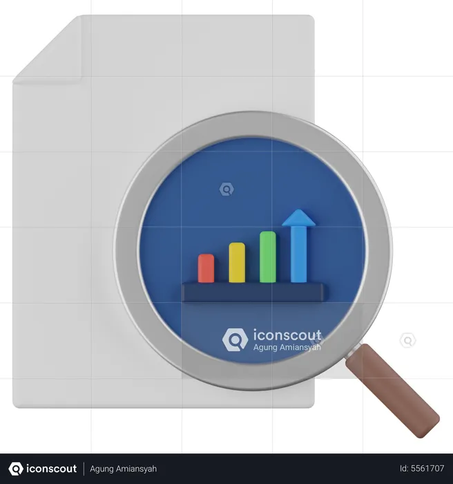 Report Analysis  3D Icon