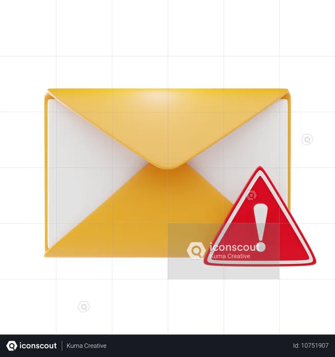 Report Email  3D Icon