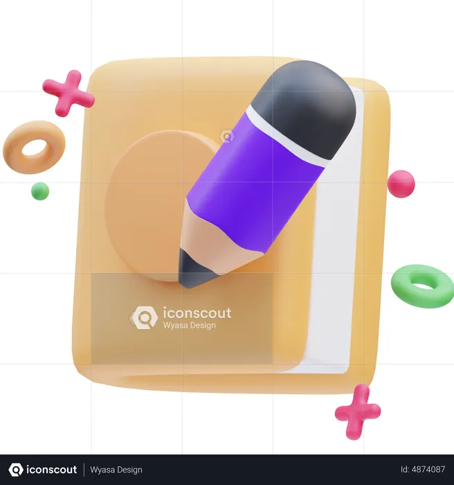 Reporte de negocios  3D Icon