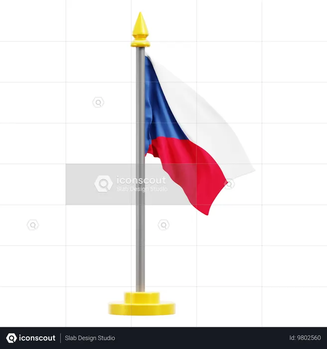 República Checa  3D Icon