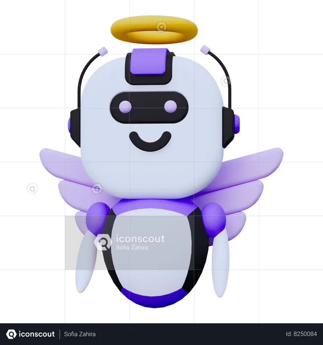 Rescue Robot  3D Icon