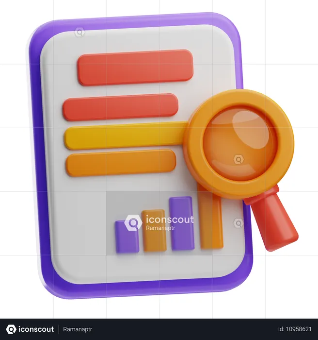 Research  3D Icon