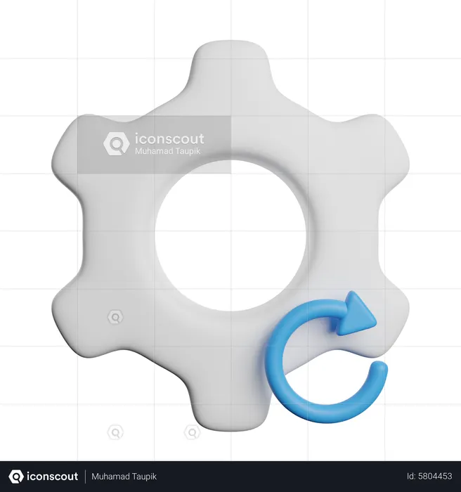 Reset  3D Icon