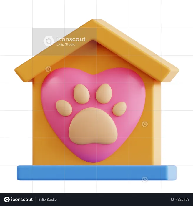 Resgate animal  3D Icon