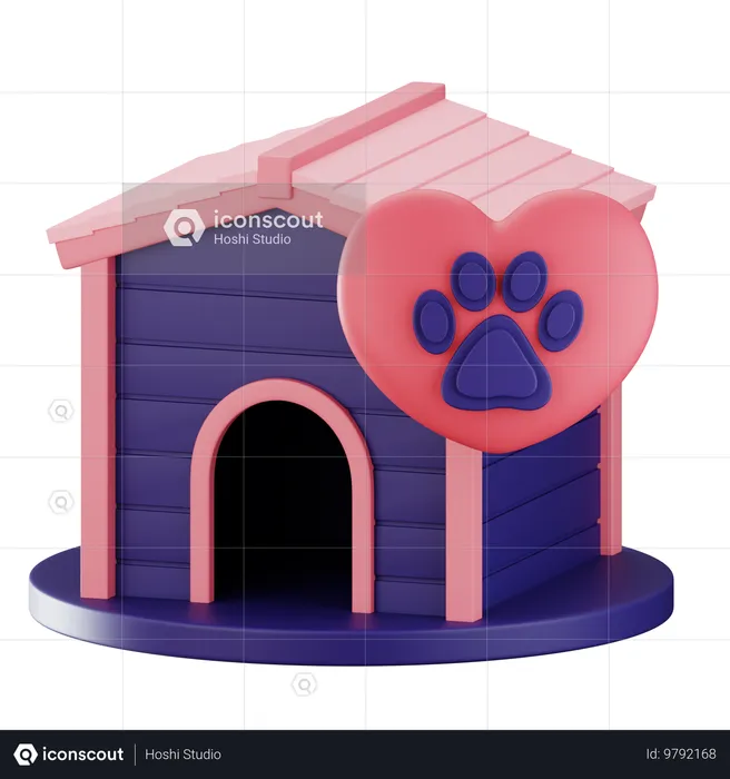 Resgate de animais de estimação  3D Icon