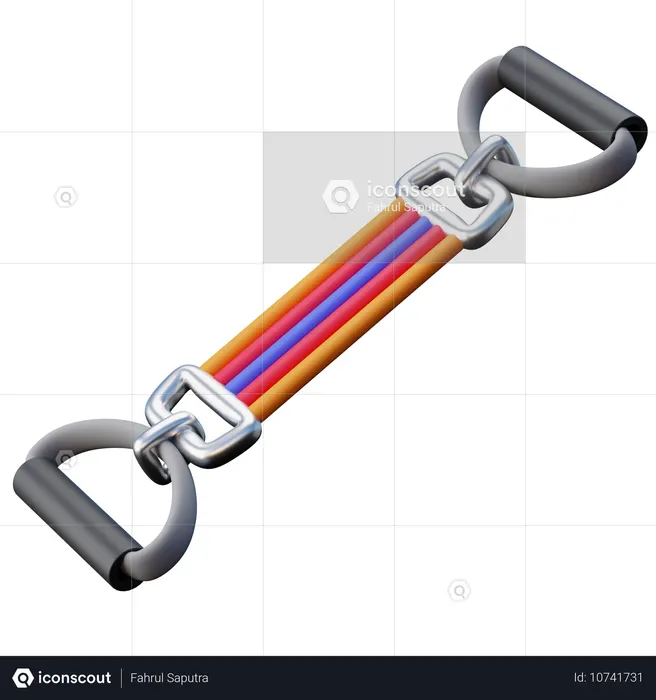 Resistance Band  3D Icon