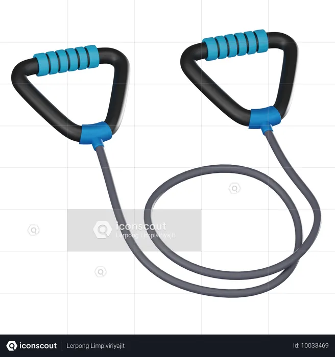 Resistance Bands  3D Icon