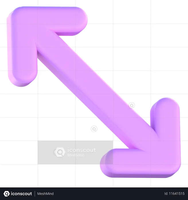 Resize  3D Icon