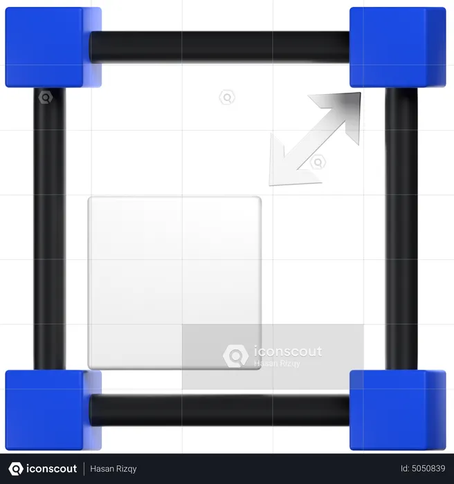Resize Tool  3D Icon