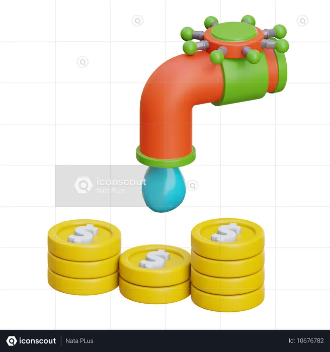 Resource Financing  3D Icon