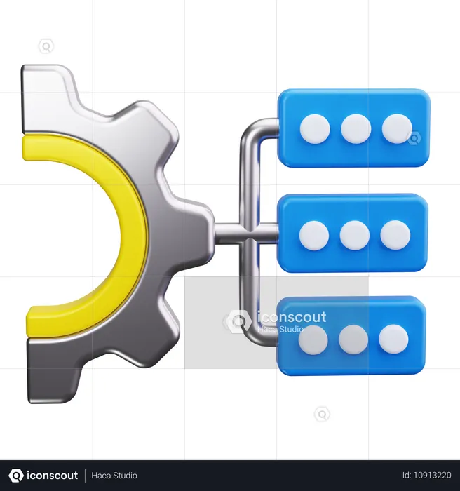 Resources  3D Icon