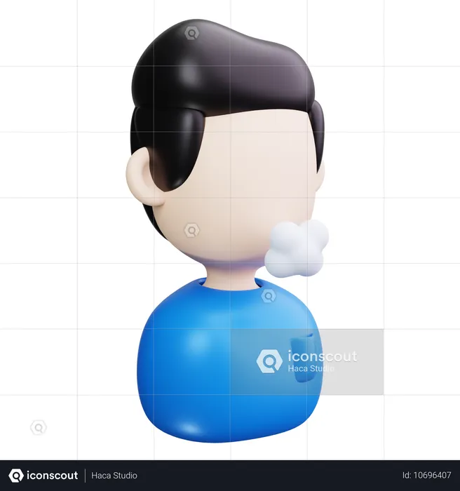 Respiratory Issues  3D Icon