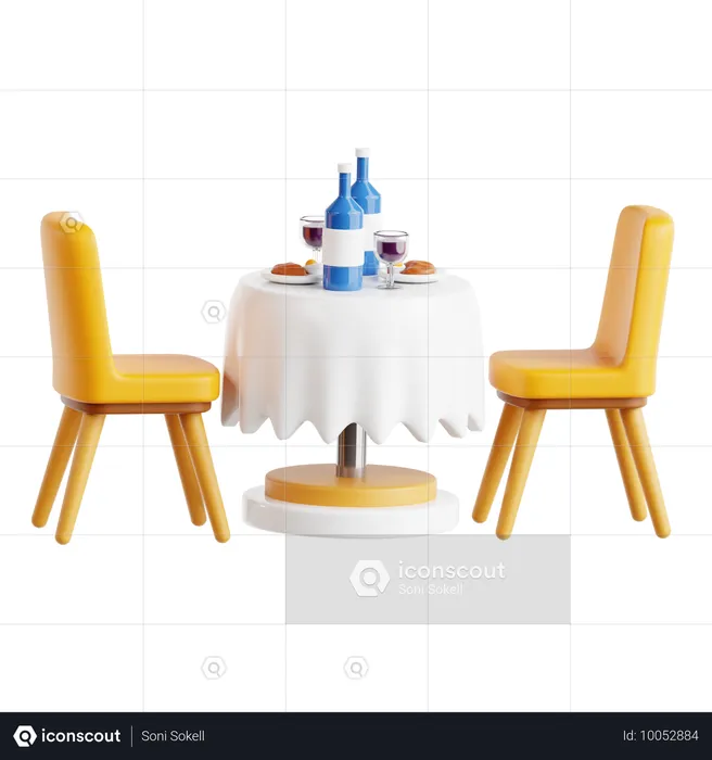 Restaurant  3D Icon