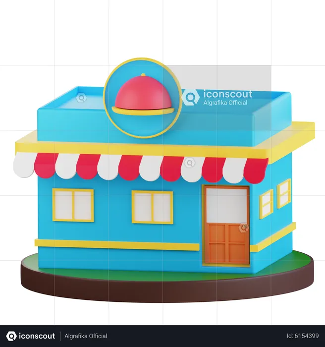 Restaurant  3D Icon