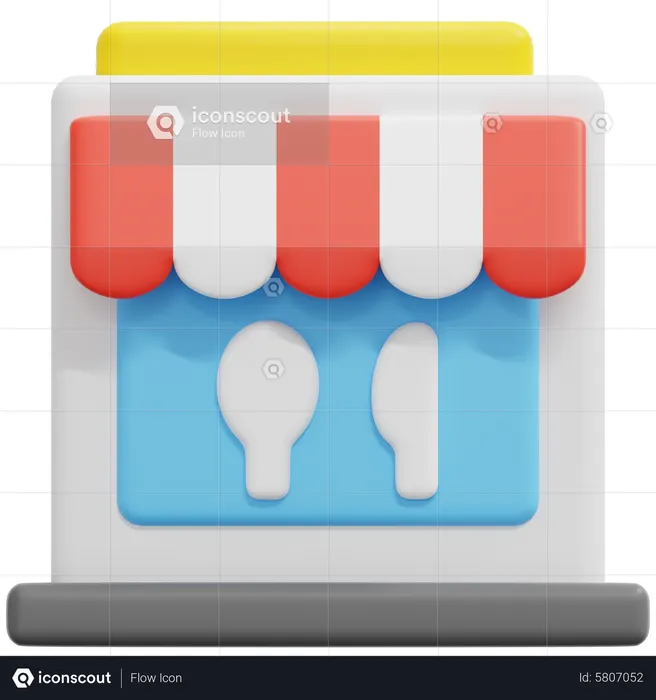 Restaurant  3D Icon