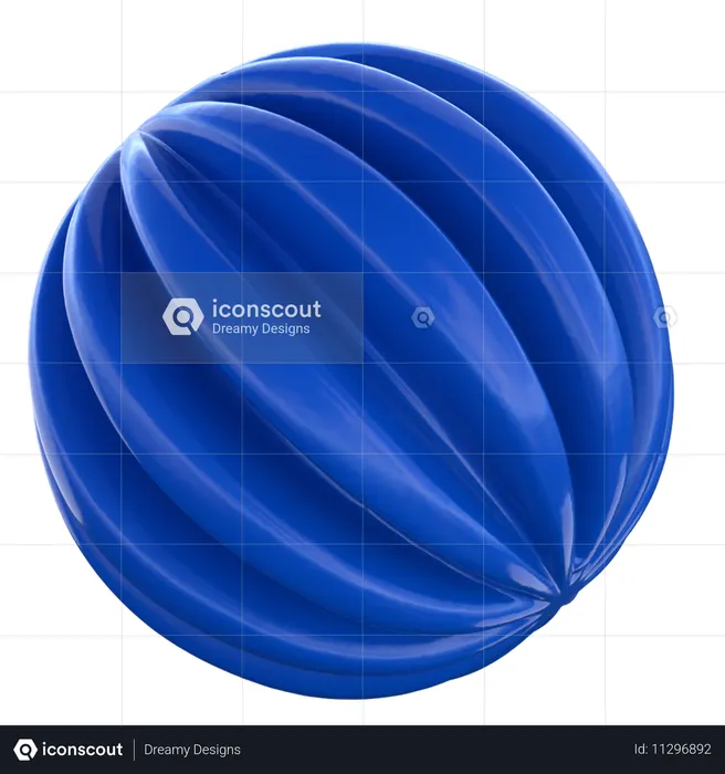 Cercle abstrait  3D Icon
